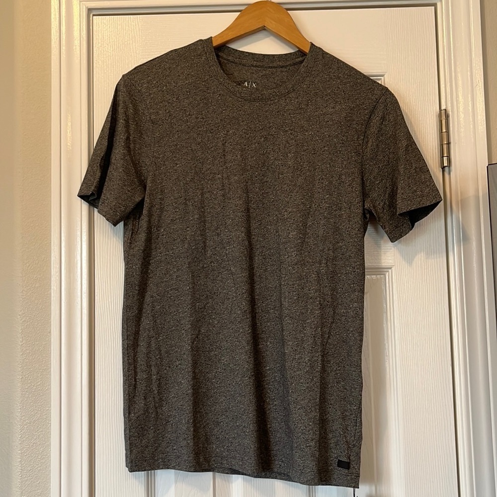 A/X Armani Exchange Slim Fit Crew Neck Pima Cotton Basic Tee - Picture 1 of 6